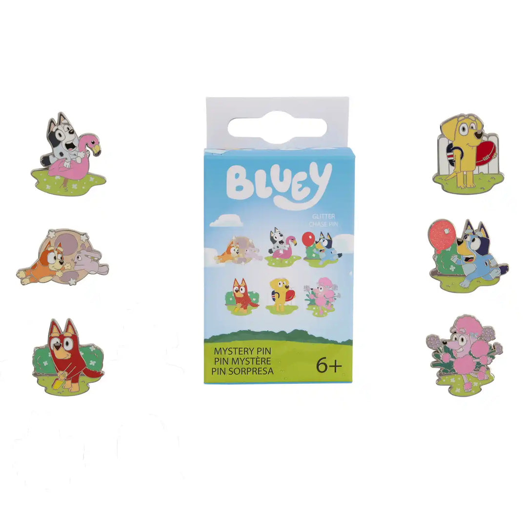 Loungefly BBC Bluey Characters Mystery Box Pin