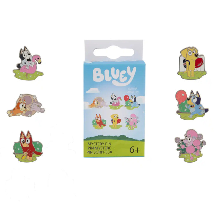 Loungefly BBC Bluey Characters Mystery Box Pin