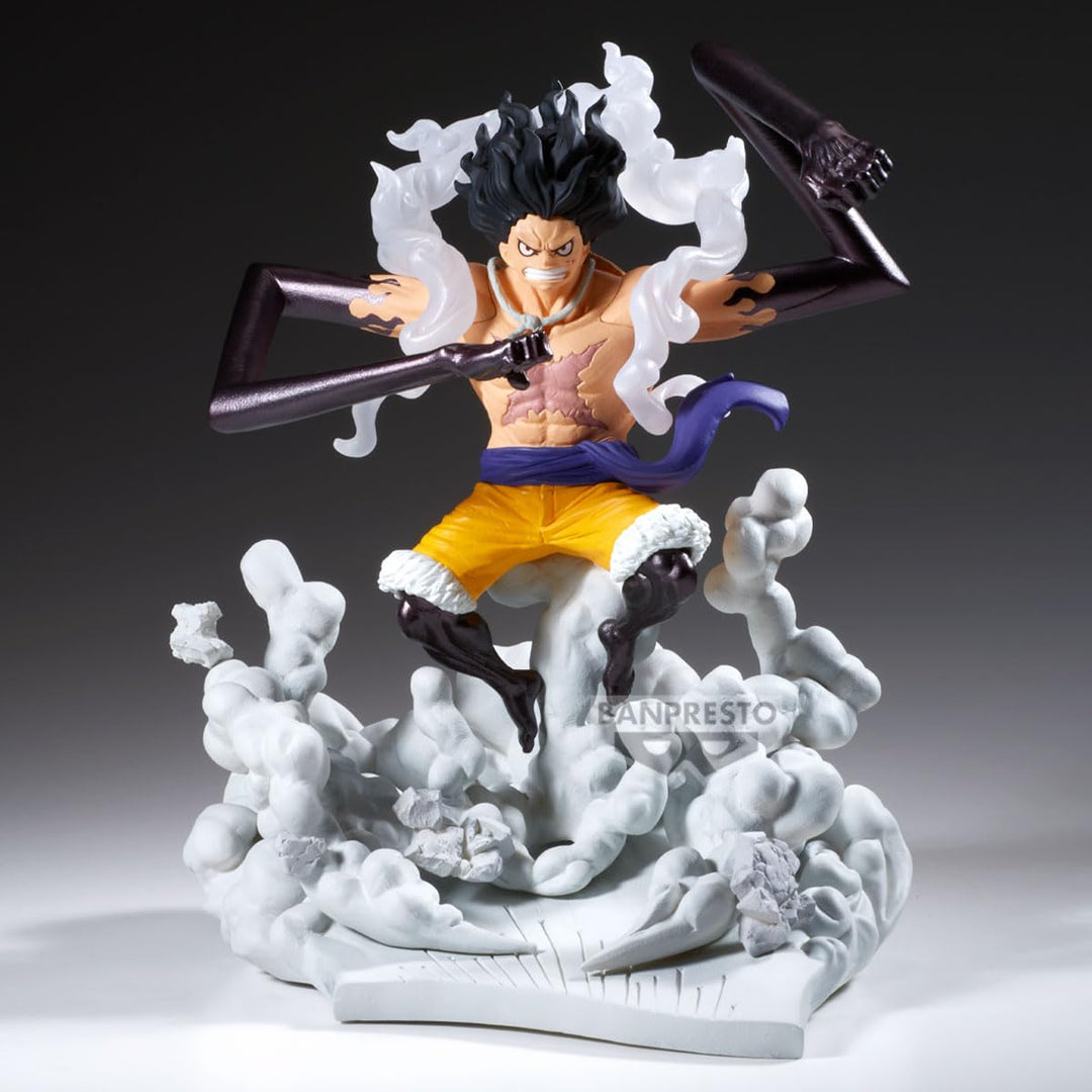 Banpresto - One Piece - Monkey D. Luffy Gear 4 Senkozekkei Figure