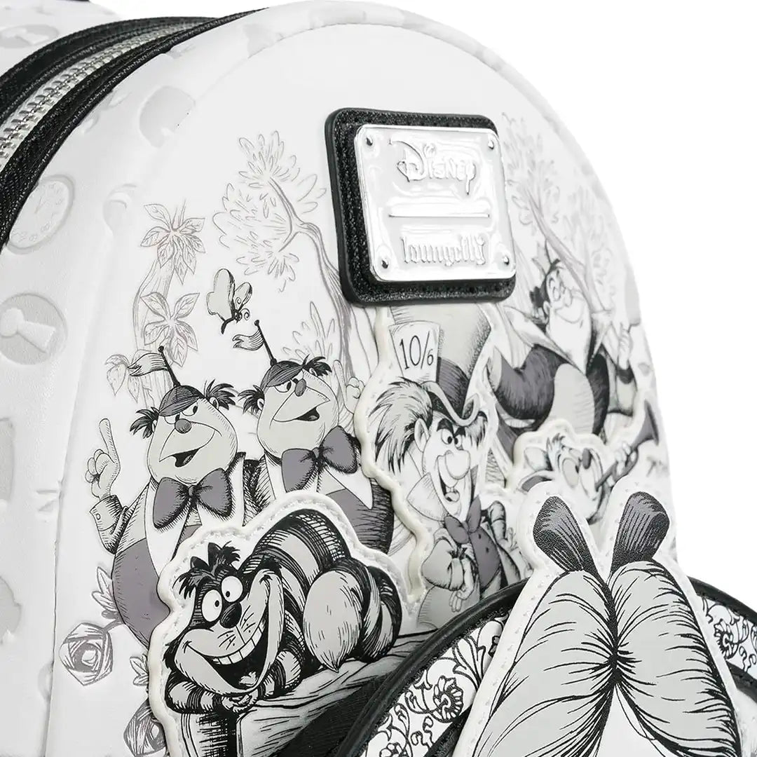 Loungefly Disney Alice in Wonderland Sketch Mini Backpack - Entertainment Earth EX