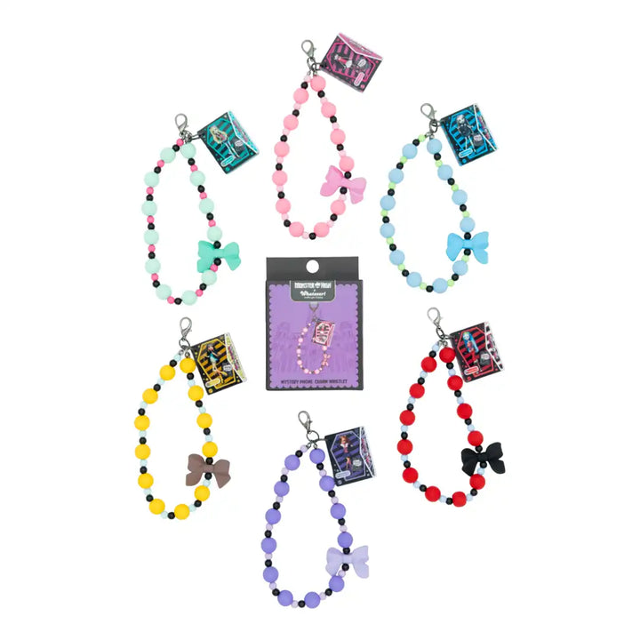 Whatever Makes You Happy Monster High Mystery Box Beaded Toy Box Phone Charms