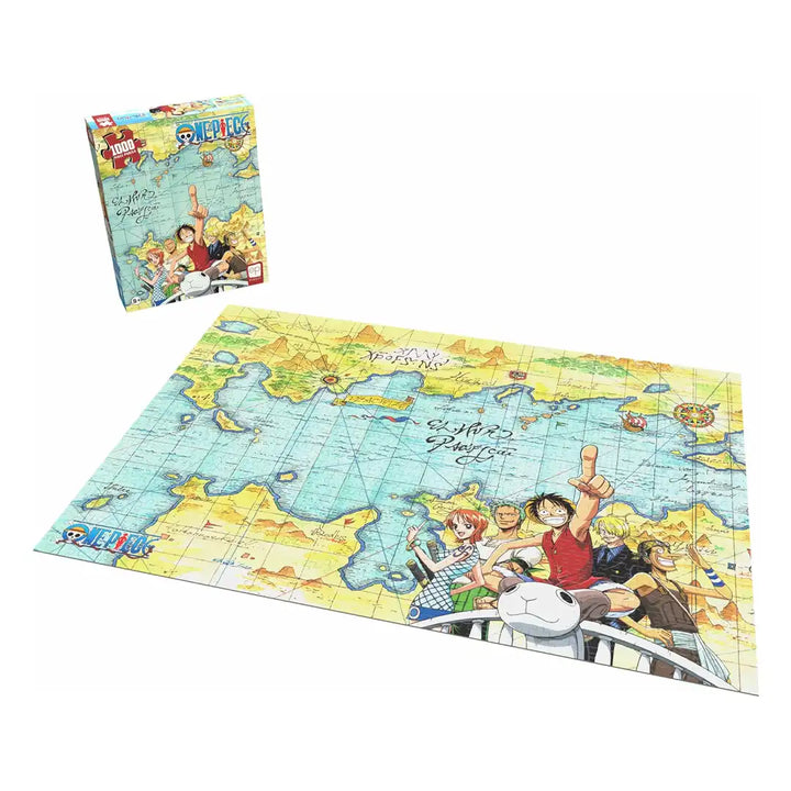 USAopoly One Piece Sailing the Going Merry 1,000 Piece Jigsaw Puzzle