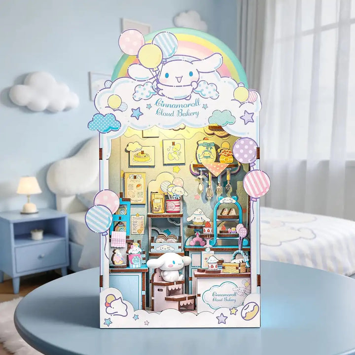 Hands Craft Cinnamoroll Cloud Bakery Book Nook Kit