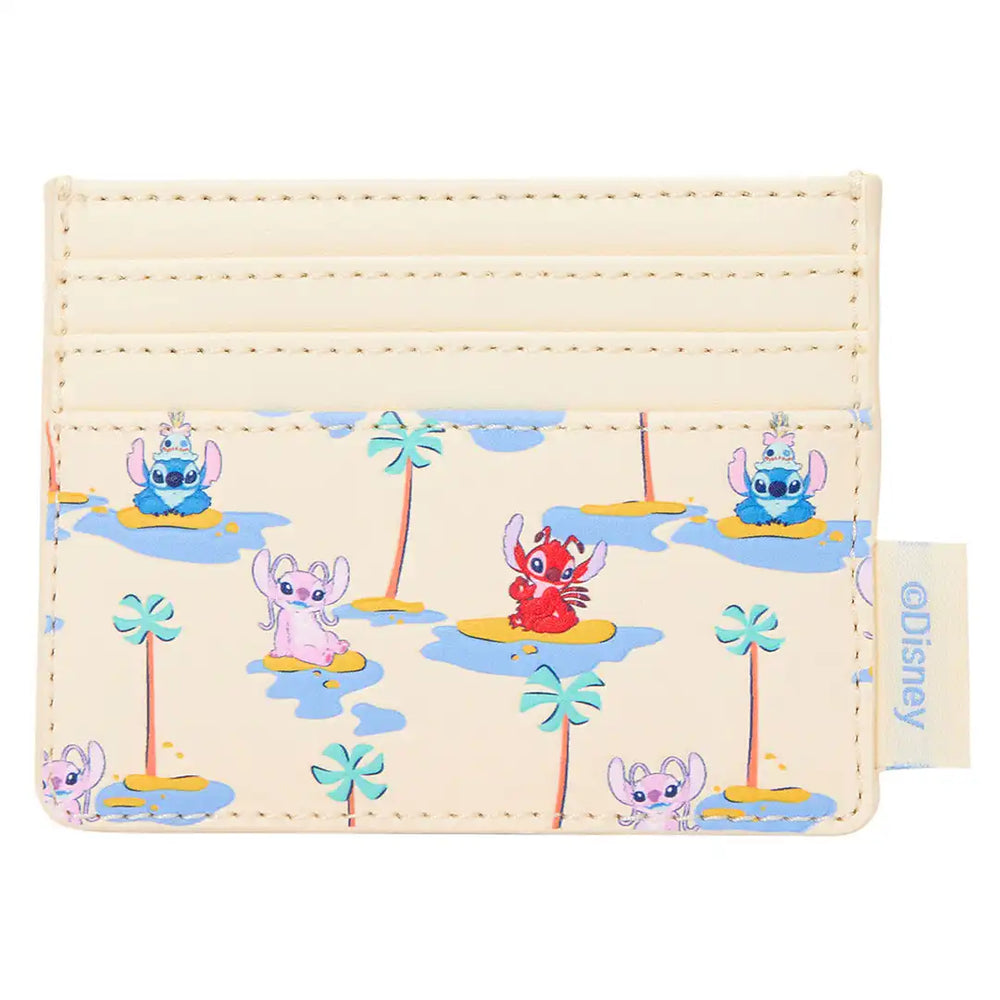 Loungefly Disney Lilo & Stitch Stitch, Angel, & Leroy Card Holder