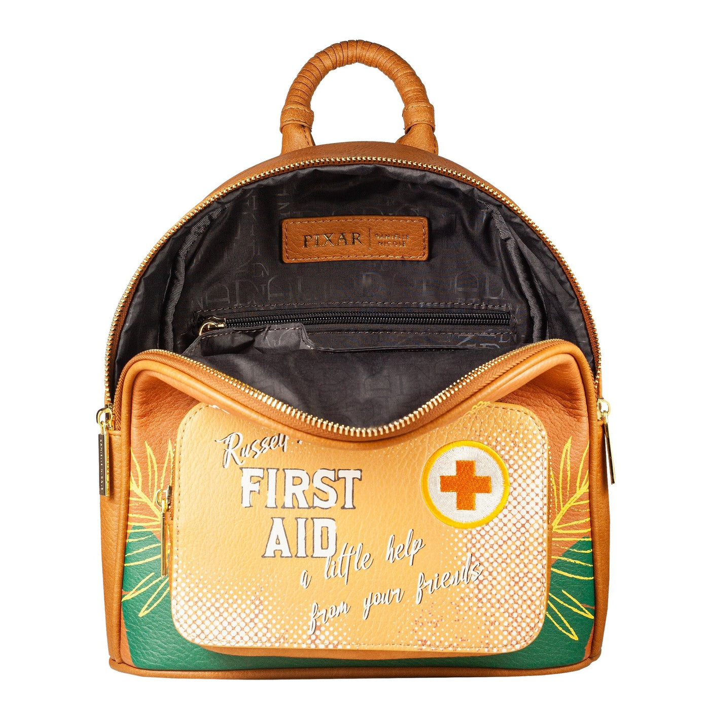 Danielle Nicole Disney Pixar Up First Aid Kit Backpack-LINING