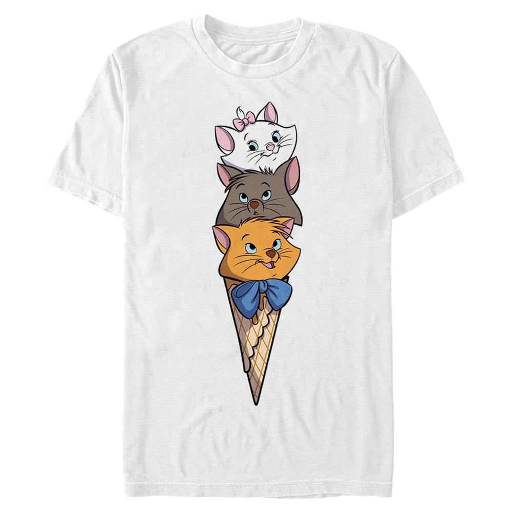 Mad Engine Disney The Aristocats Kitten Ice Cream Stack Men&