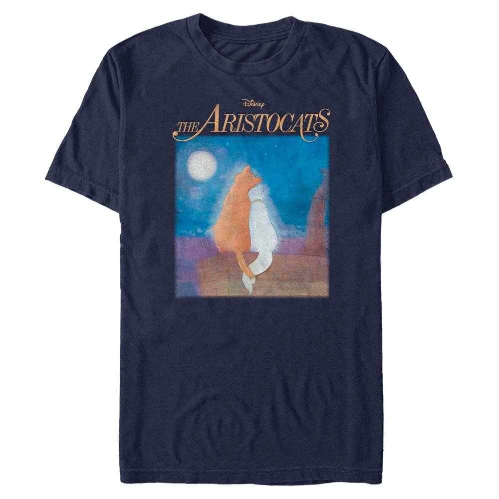 Mad Engine Disney The Aristocats Night Sky Stars Men's T-Shirt