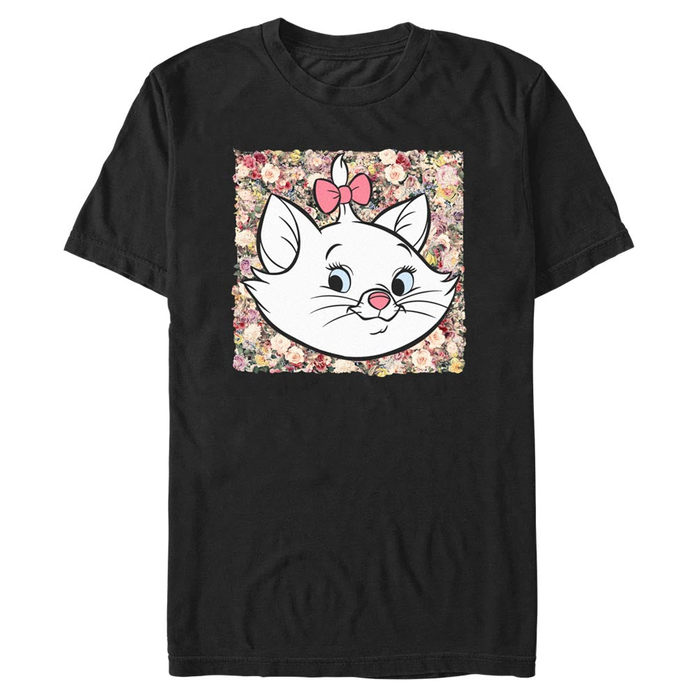Mad Engine Disney The Aristocats Boxed Floral Marie Men's T-Shirt