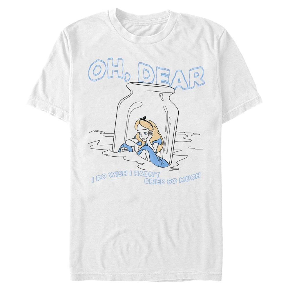 Mad Engine Disney Alice in Wonderland Dear Tears Men's T-Shirt