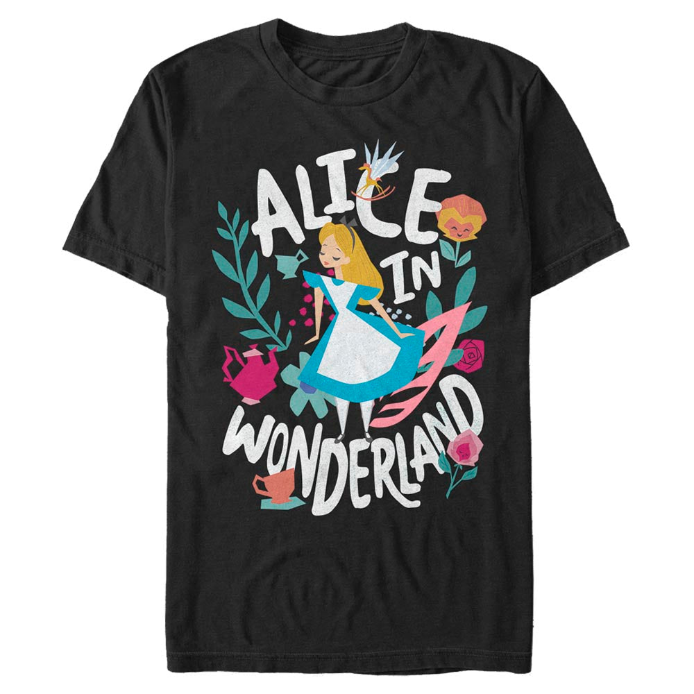 Mad Engine Disney Alice in Wonderland Cutout Alice Men's T-Shirt