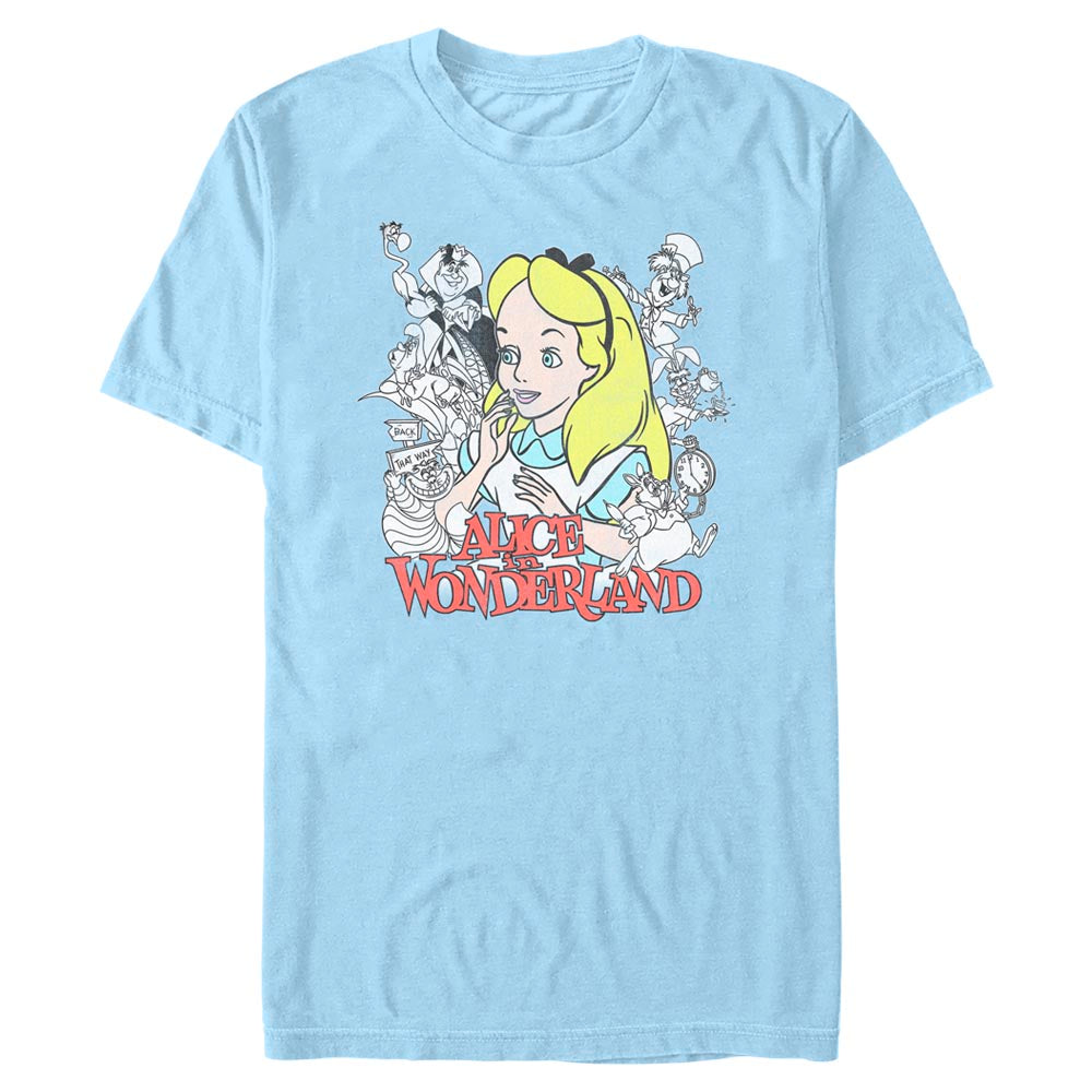Mad Engine Disney Alice in Wonderland Wonderland Group Men's T-Shirt