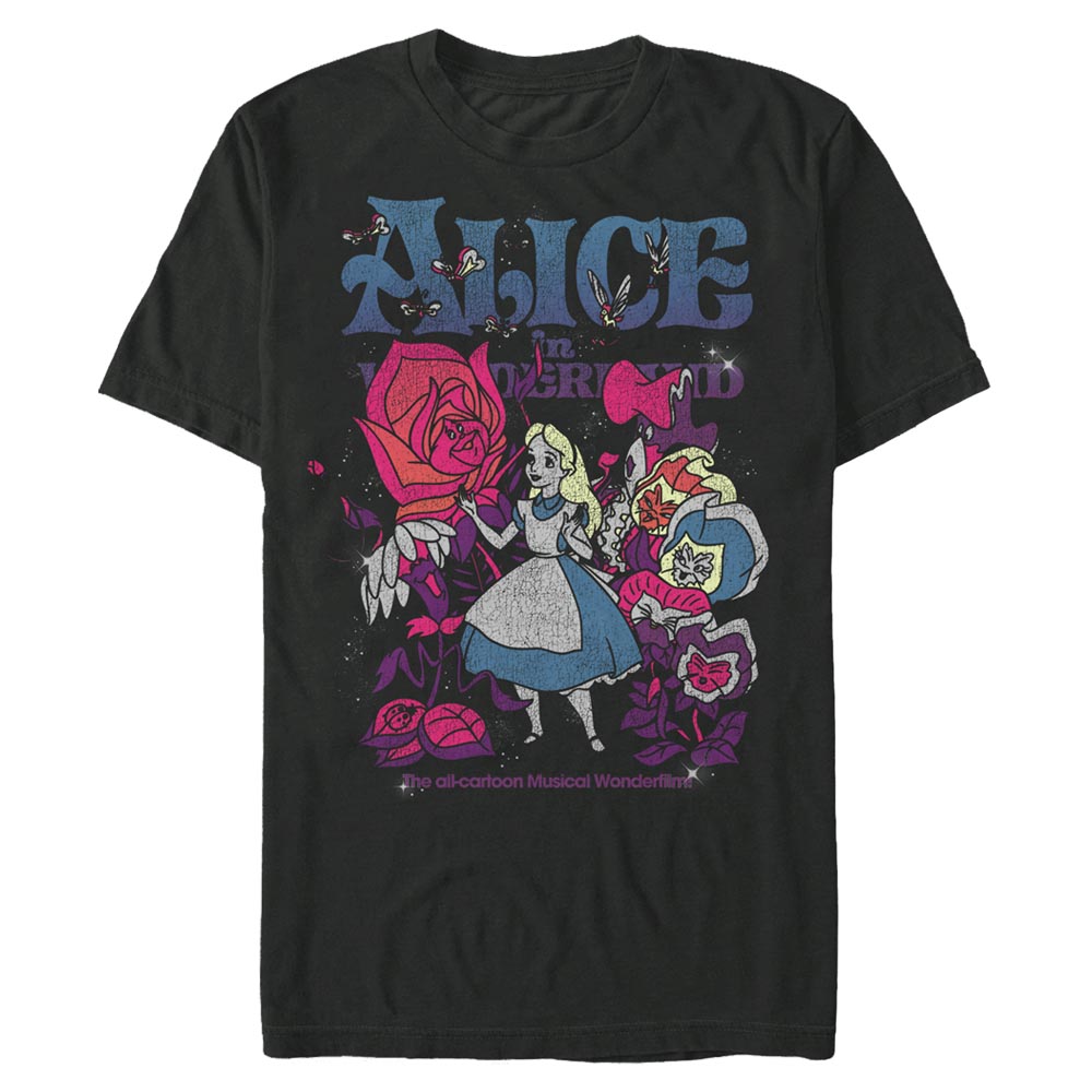 Mad Engine Disney Alice in Wonderland Technicolor Wonderland Men's T-Shirt
