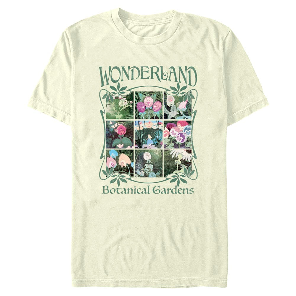 Mad Engine Disney Alice in Wonderland Botanical Gardens Men's T-Shirt