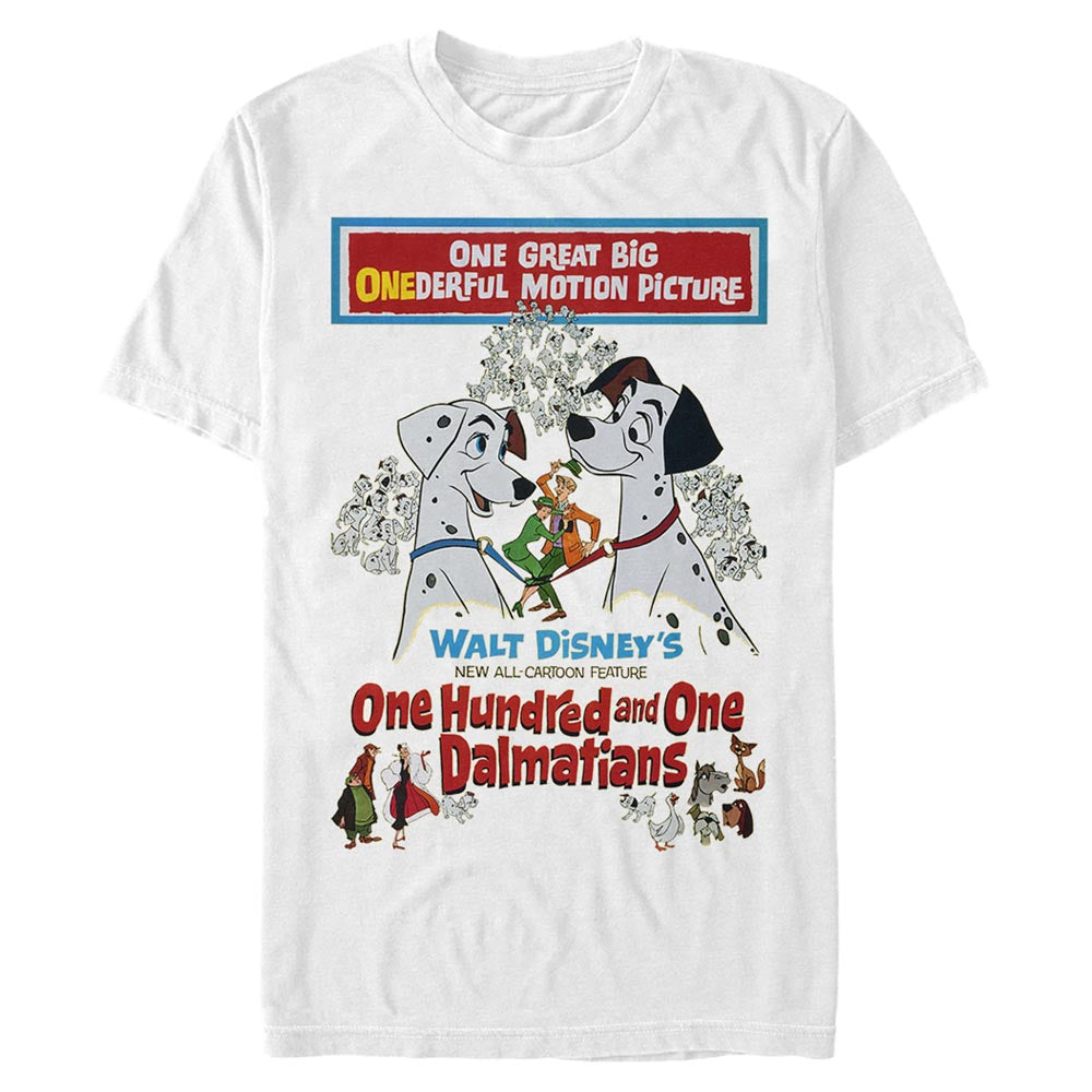 Mad Engine Disney 101 Dalmations Vintage Poster Men&