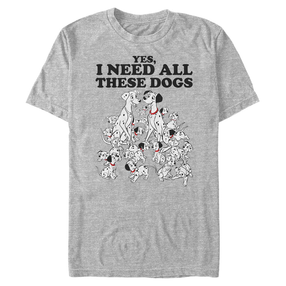 Mad Engine Disney Pixar 101 Dalmations All These Dogs Men's T-Shirt
