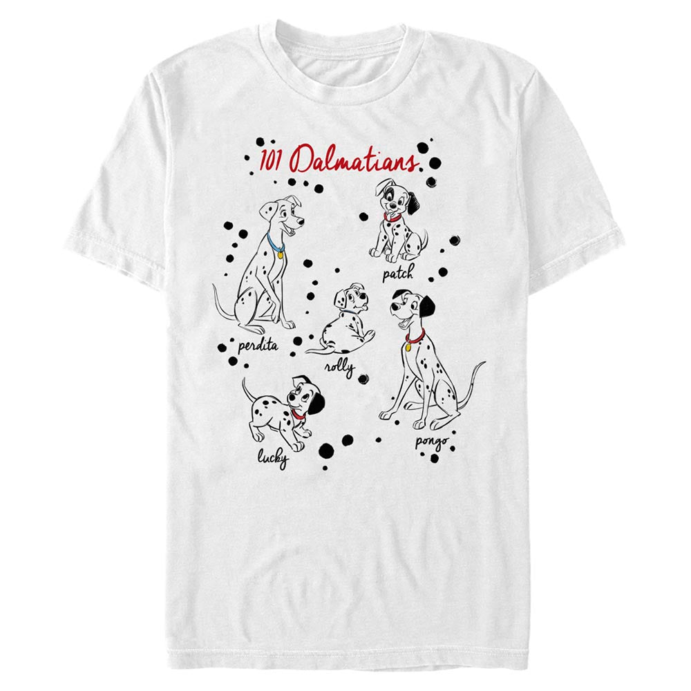 Mad Engine Disney 101 Dalmations Puppy Names Men&