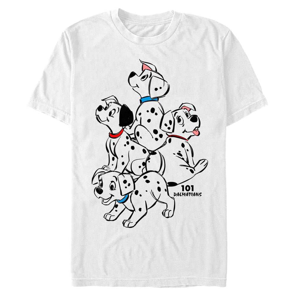 Mad Engine Disney 101 Dalmations Big Pups Men's T-Shirt