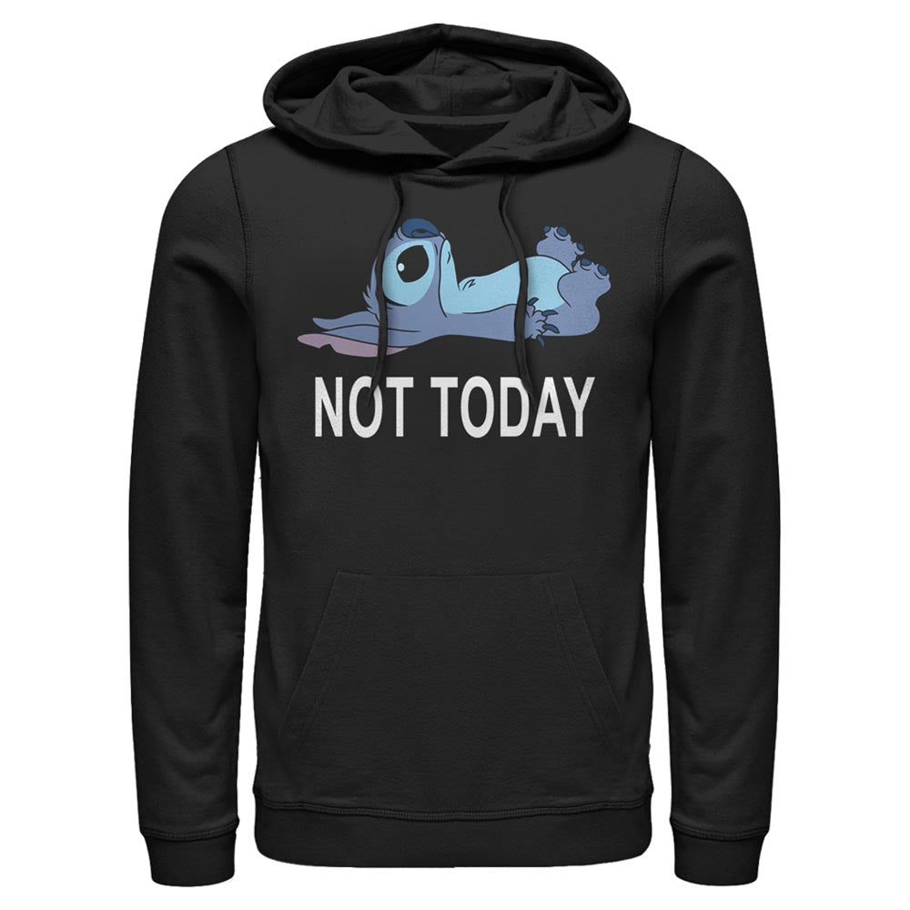 Mad Engine Disney Lilo & Stitch Not Today Men's Hooded Fleece Sweatshirt
