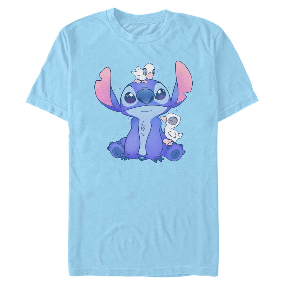 Mad Engine Disney Lilo & Stitch Cute Ducks Men's T-Shirt