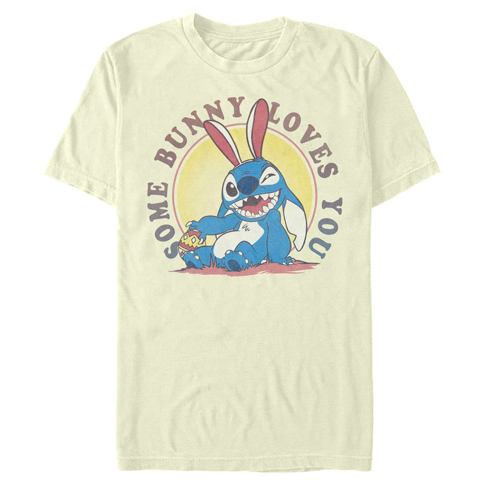 Mad Engine Disney Lilo & Stitch Some Bunny Loves You Men's T-Shirt