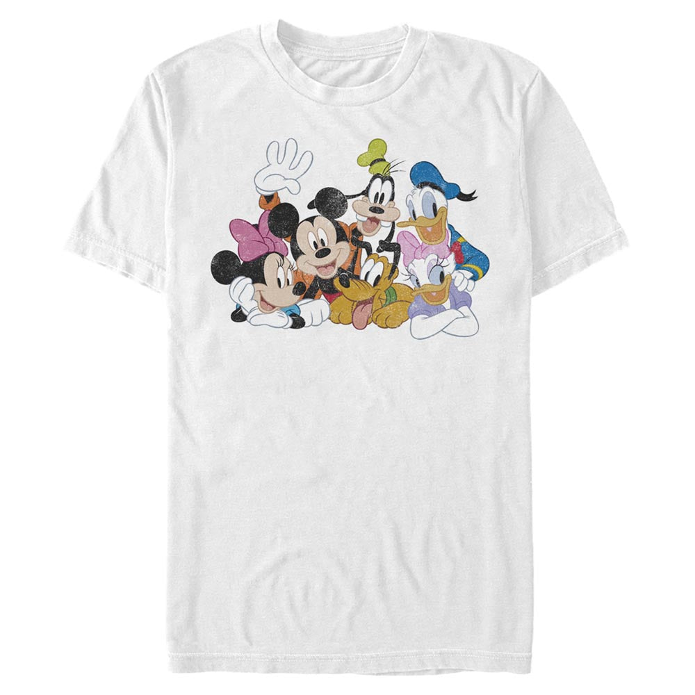 Mad Engine Disney Mickey Mouse & Friends Mickey Group Men's T-Shirt