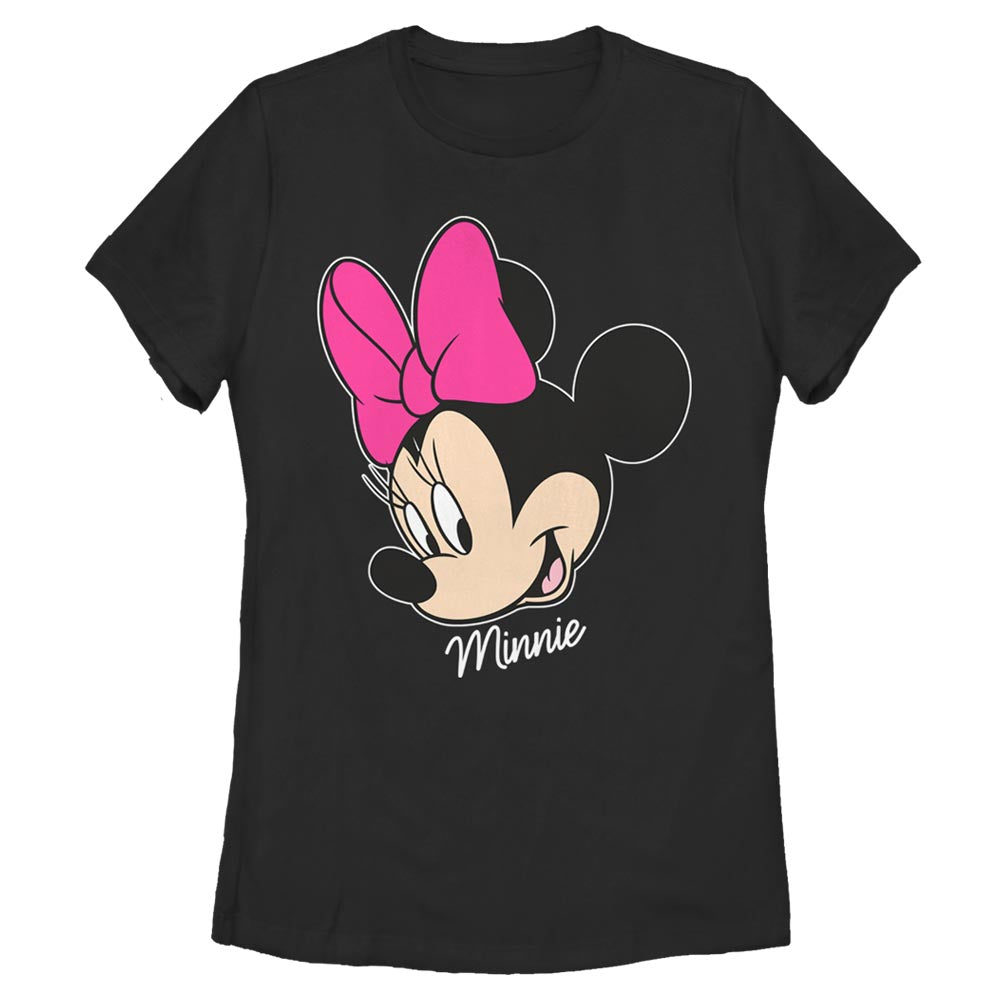 Mad Engine Disney Mickey Mouse &amp; Friends Minnie Big Face Women&