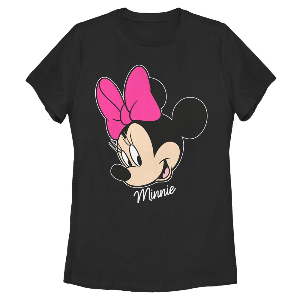 Mad Engine Disney Mickey Mouse & Friends Minnie Big Face Women's T-Shirt
