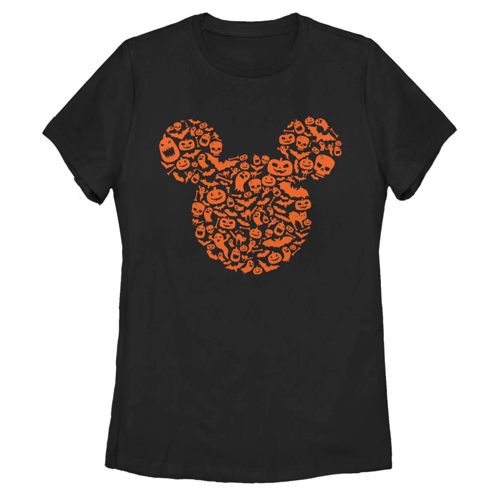 Mad Engine Disney Mickey Mouse & Friends Mouse Ears Halloween Icons Women's T-Shirt