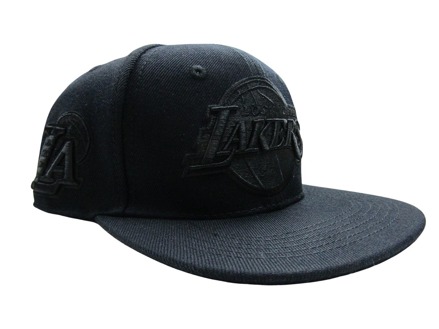 NBA Los Angeles Lakers Team Logo Leather Strap Adjustable Back Cap