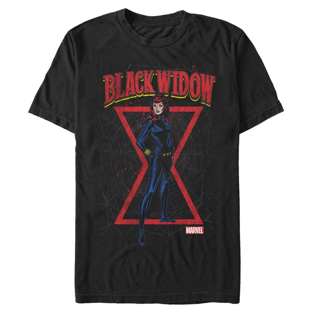 Mad Engine Marvel Black Web Men's T-Shirt