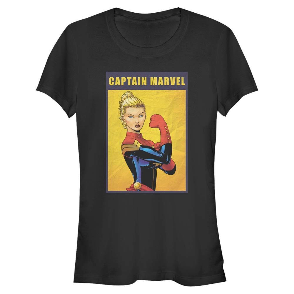 Mad Engine Marvel Captain Marvel The Riveter Junior's T-Shirt
