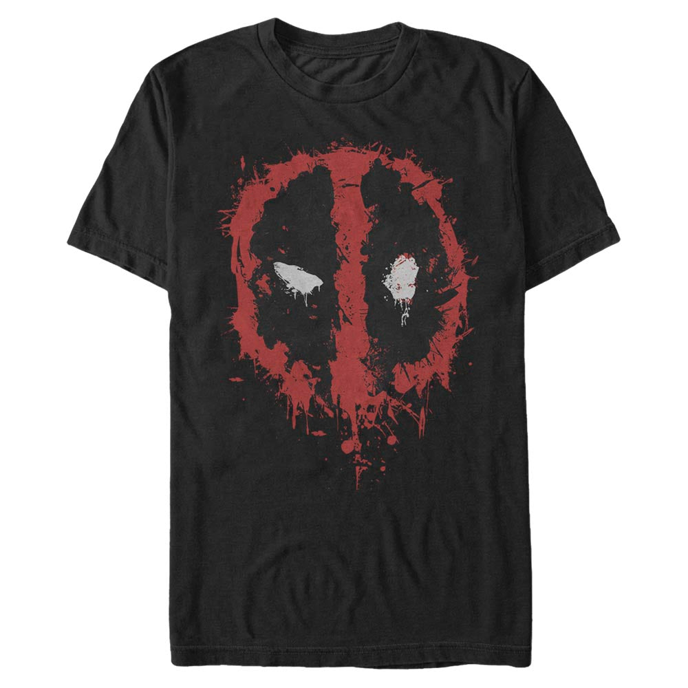 Mad Engine Marvel Deadpool Splatter Icon Men's T-Shirt
