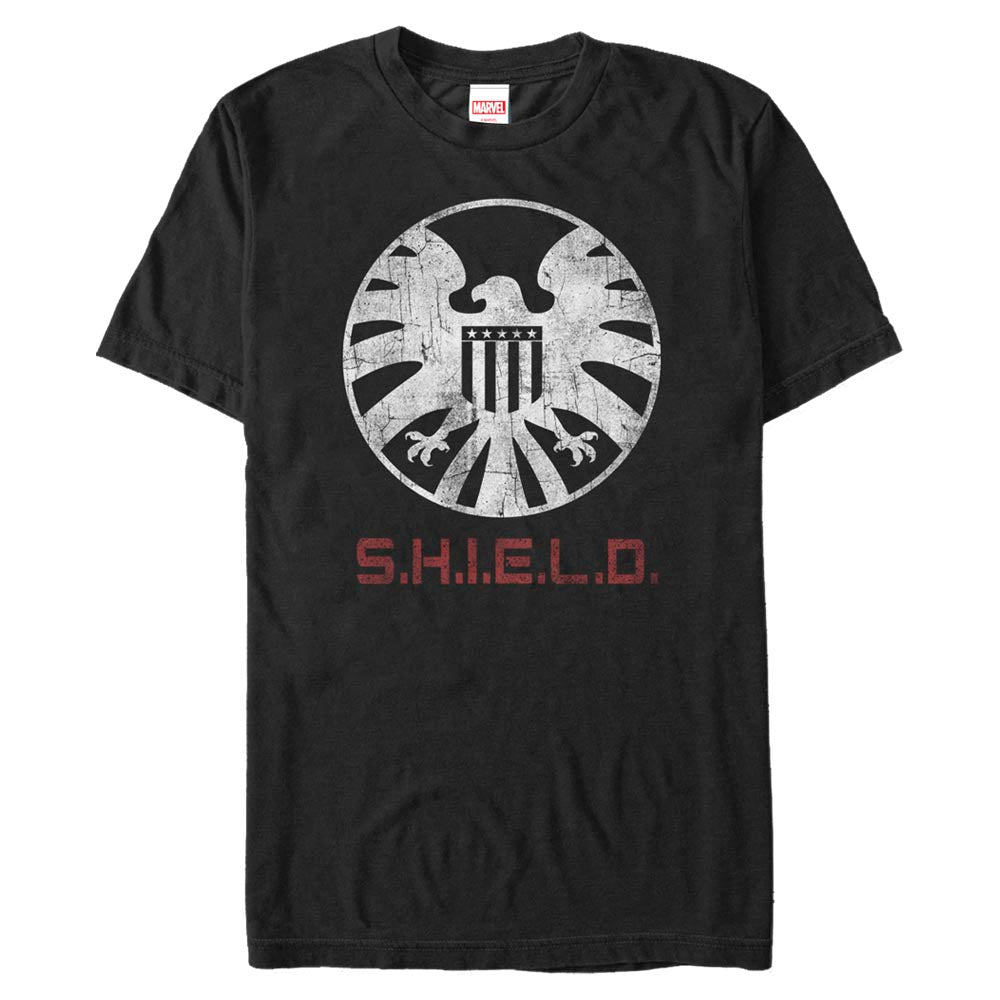 Mad Engine Marvel Shield Branding Men's T-Shirt