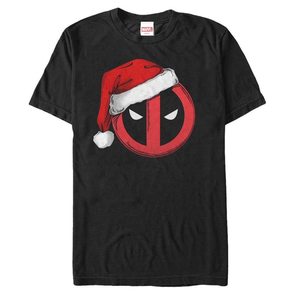 Mad Engine Marvel Deadpool Santa Hat Men's T-Shirt