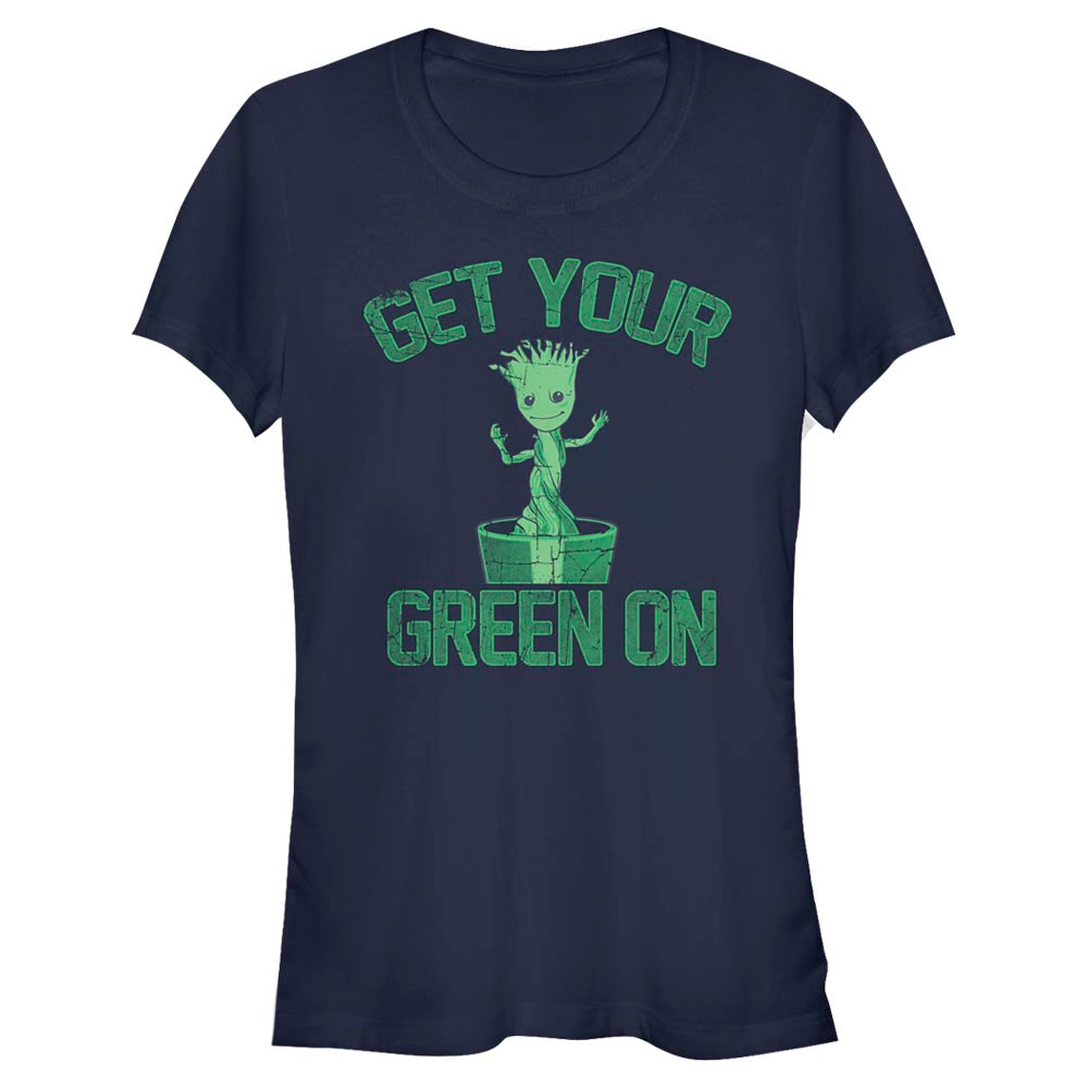 Mad Engine Marvel Groot Green Junior's T-Shirt