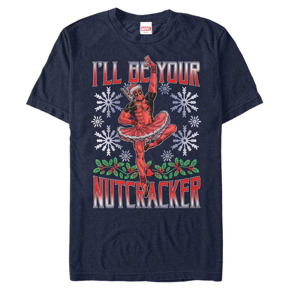 Mad Engine Marvel Deadpool Nutcracker Men's T-Shirt
