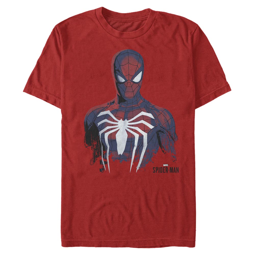 Mad Engine Marvel Painted Spidy Men's T-Shirt