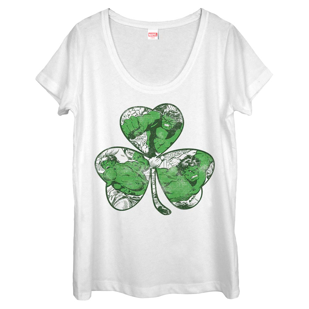 Mad Engine Marvel Hulk Clover Women&
