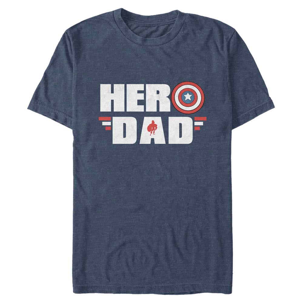 Mad Engine Marvel HERO DAD Men's T-Shirt