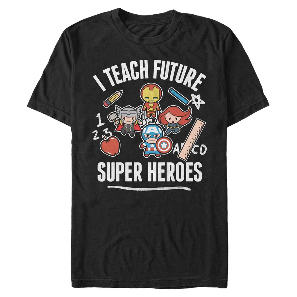 Mad Engine Marvel Teach Future Supers Men's T-Shirt