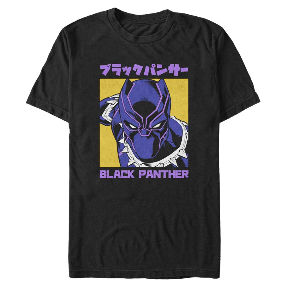 Mad Engine Marvel Black Panther KanjI Men's T-Shirt