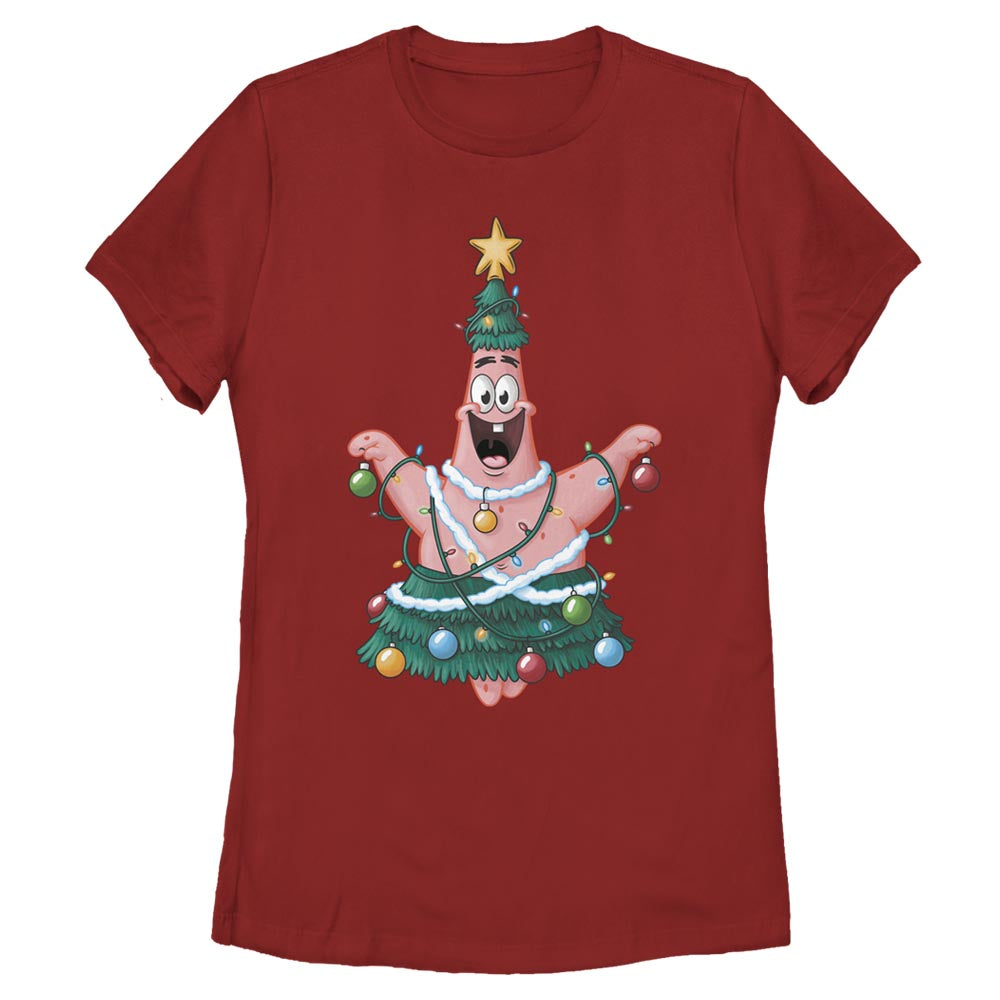 Mad Engine Nickelodeon Spongebob Tree Star Women&