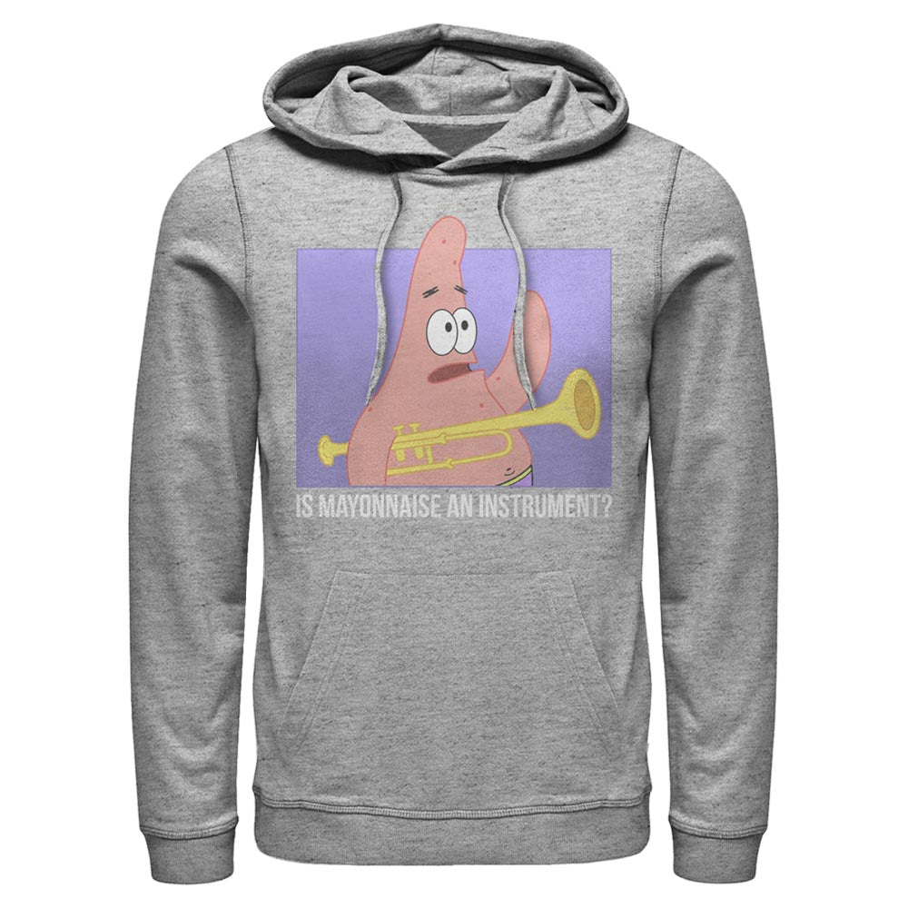 Mad Engine Nickelodeon Spongebob Mayonnaise Men's Hooded Fleece Sweatshirt