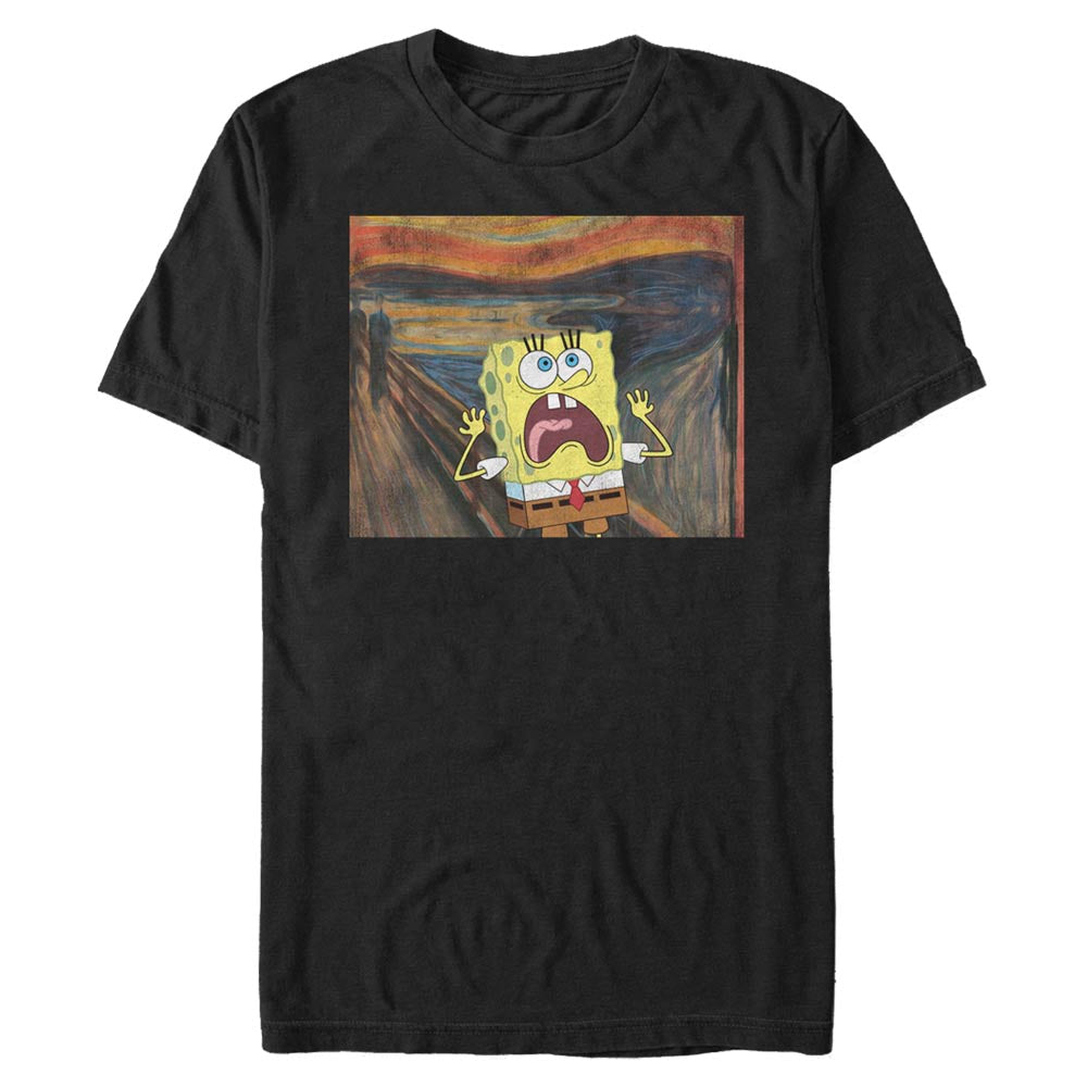 Mad Engine Nickelodeon Spongebob Sponge Scream Men's T-Shirt