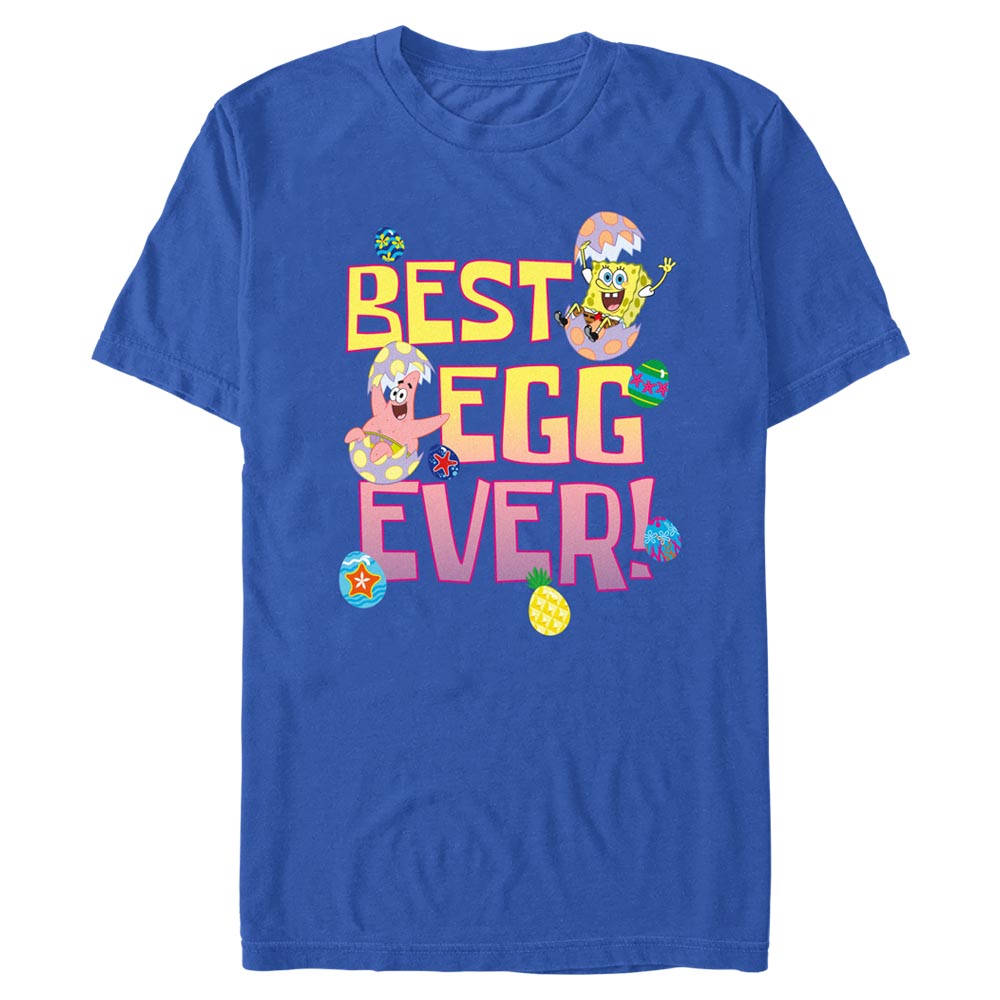 Mad Engine Nickelodeon Spongebob Best Egg Ever Men's T-Shirt