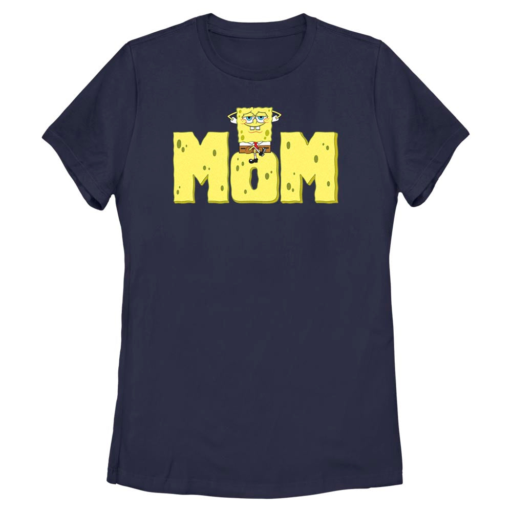 Mad Engine Nickelodeon Spongebob Sponge Mom Women's T-Shirt