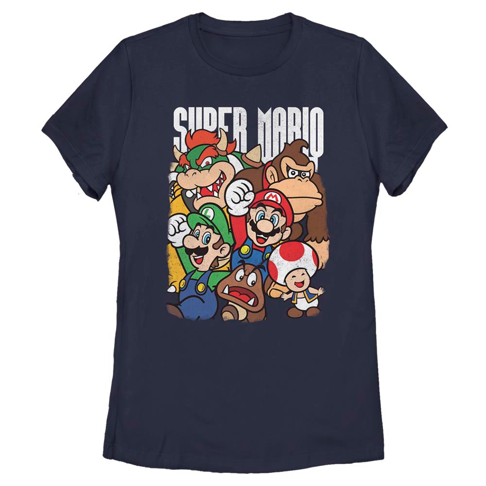 Mad Engine Nintendo Super Grouper Women&