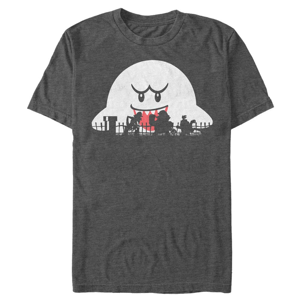 Mad Engine Nintendo Mario Halloween Silhouttes Men&