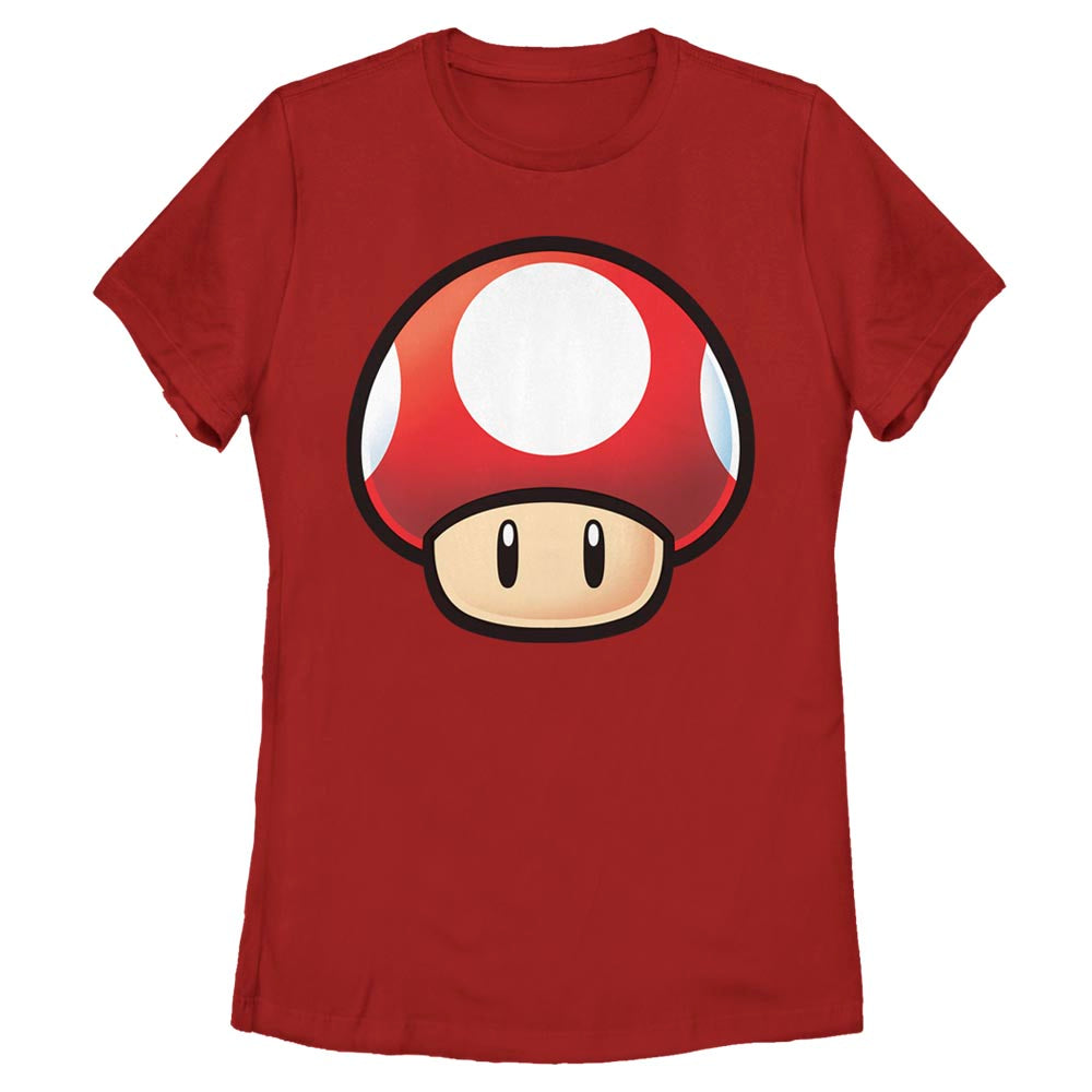 Mad Engine Nintendo Red Mushroom Women&