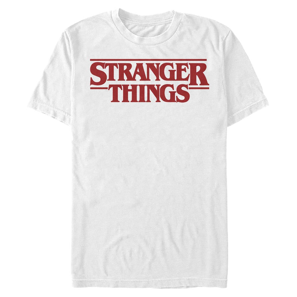 Mad Engine Netflix Stranger Things Stranger Red Logo Men&